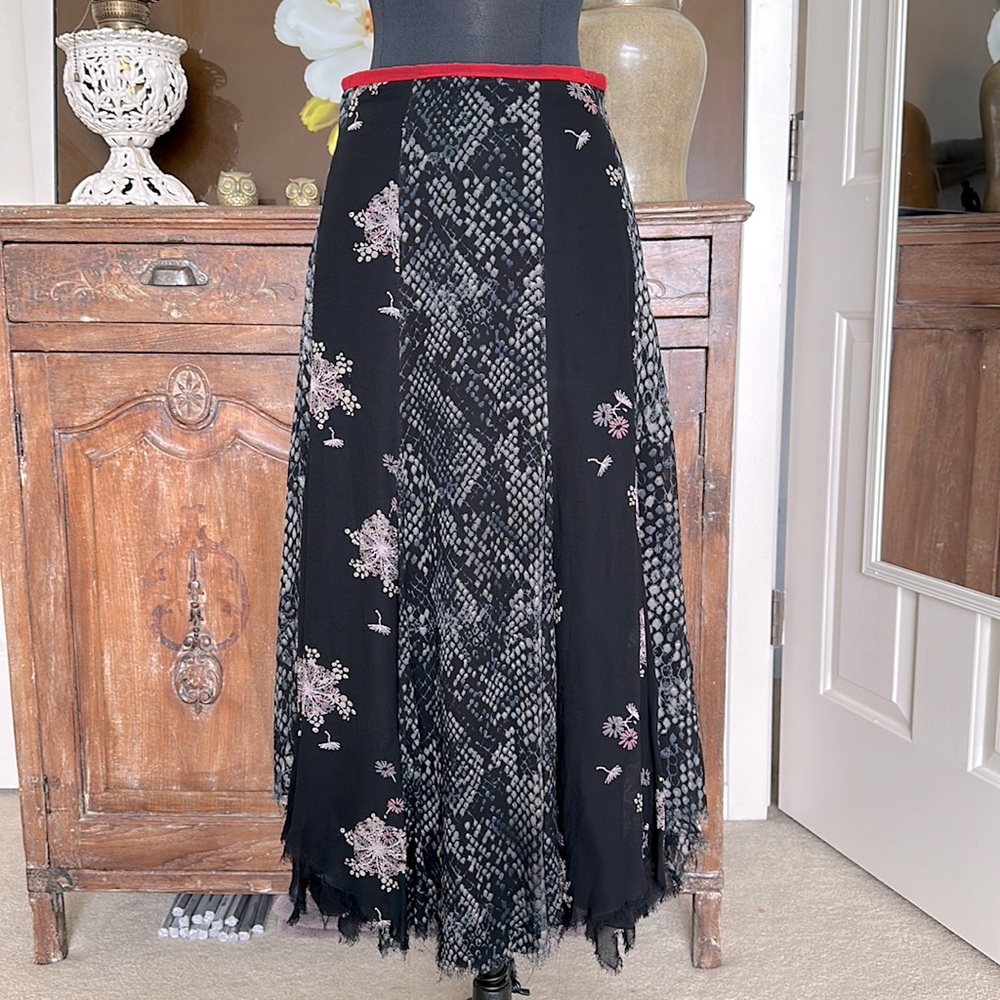Free People Bohemian Skirt 0
